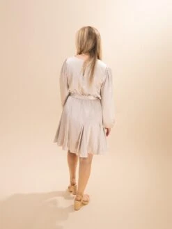 Belted Flare Skirt Detail Satin Short Dress | S-L -Women Clothing Shop 2ded52ef8cccf4db56c7b7adf97bd91e