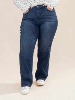 Judy Blue Midrise Straight Tummy Control Classic Jean | 0-24 -Women Clothing Shop 2e0ad5c6dbd2a765ab467b0a727d7645