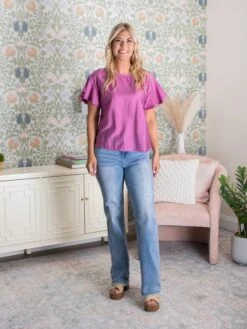 Risen High Rise Long Straight Jeans | 0-3X -Women Clothing Shop 2e314d7363a889aa79bb860bfcb0c022