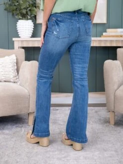 Judy Blue High Waist Tummy Control Vintage Wash Side Slit Slim Boot | 0-20 -Women Clothing Shop 2e5331ac5e3a1b13cf15a590a0a0a112
