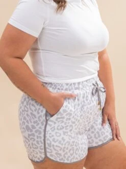 Leopard Elastic Waist Lace Up Contrast Trim Casual Shorts | S-XL 13 Leopard Elastic Waist Lace Up Contrast Trim Casual Shorts | S-XL -Women Clothing Shop 2e9ed7173d1fcaa49ad937af45438f2e