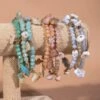 Multi Beaded Bracelet Set