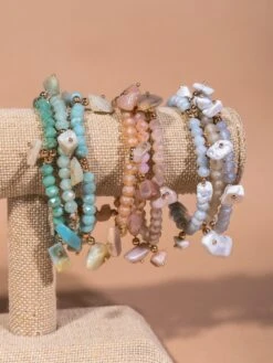 Multi Beaded Bracelet Set