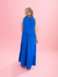 Ruffled Neckline Tiered Maxi Dress By DD Design | S - 3XL -Women Clothing Shop 2ecf2927ab19e0c652f0d53f1618e12a