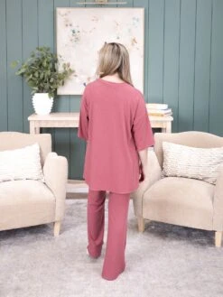 Yummi Rib Flare Pants By DD Design | S - 3XL Pair W/ Sku58417 -Women Clothing Shop 2f1b483d1bb70c1d26471f676e20080c