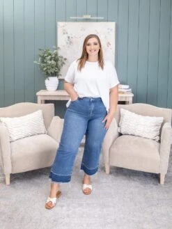 Mica Denim High Rise Stretch Straight Crop Jean | 0-15 -Women Clothing Shop 2fa27f32de9337e0fbf3f40e9054b679