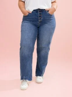 Diva Denim High Rise Wide Leg Jeans| 0 - 20 -Women Clothing Shop 2fdc2d88d71ef66d426cc3fd51b986ed