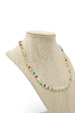 Petra's Rainbow Beaded Necklace Mary Kathryn