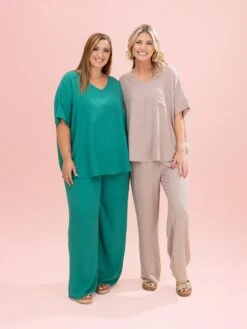 Airflow Full Length Pant By DD Design | S-3XL Pair W/ Sku63856 & Sku63857 -Women Clothing Shop 3153ece39ed5f46e6fac76ddac019c37