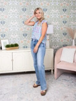 Risen High Rise Long Straight Jeans | 0-3X -Women Clothing Shop 316d5729286186d9e069ccca4f71af89