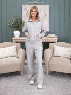 Lived In Wide Leg Garment Washed 32" Pants By DD Design | S-3XL -Women Clothing Shop 31b24d7c6bd4cb7c7fa2a46ce6588170