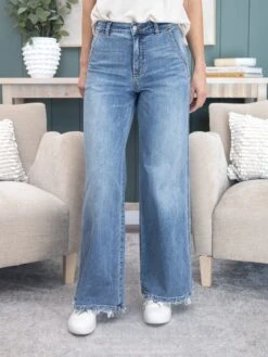 Judy Blue High Waist Retro Wide Fit Jeans| 0-20W -Women Clothing Shop 32911ab5e09b23fb7ee5352c02287d86