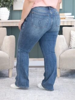 Judy Blue High Waist Tummy Control Back Pocket Embroidered Bootcut Jean | 0-24 Inseam Program -Women Clothing Shop 34133f33518a2cbe22eb7e7a80567076