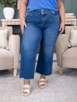 Risen High Rise Crop Wide W/ Wide Band Detail Jean | 0-3X 14 Risen High Rise Crop Wide W/ Wide Band Detail Jean | 0-3X -Women Clothing Shop 349aa119350cb3a82b86ad3d790a085d