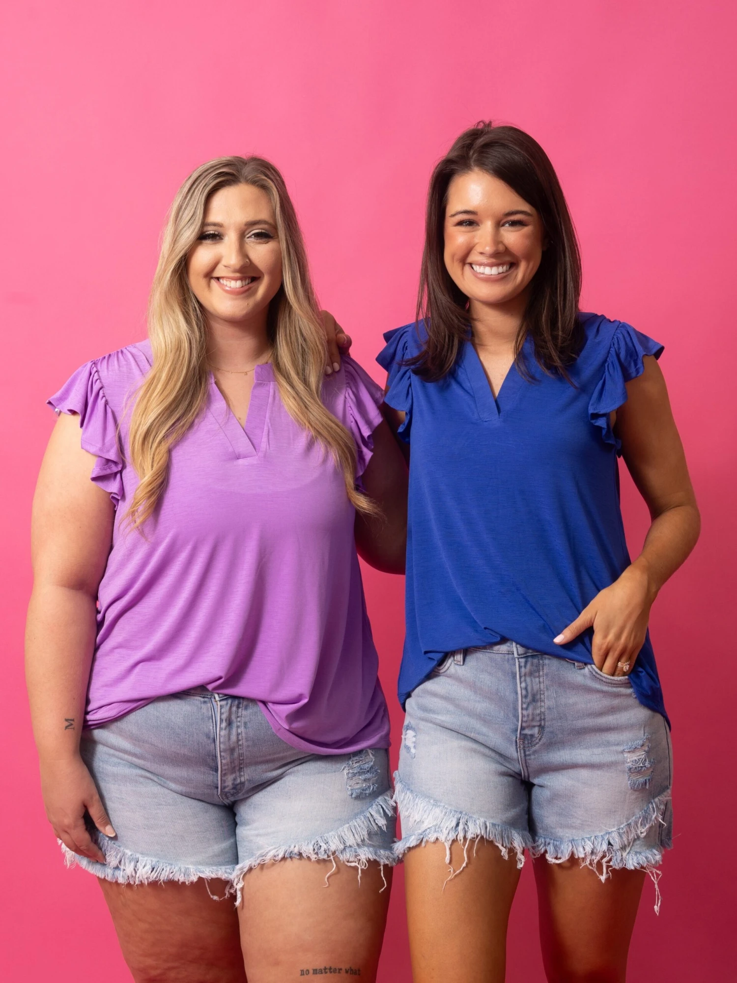 Diva Denim High Rise Tulip Fray Hem Short| S-3XL 7 Diva Denim High Rise Tulip Fray Hem Short| S-3XL - Image 7