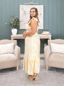 Square Neck Sleeveless Floral Maxi Dress | S-L -Women Clothing Shop 357e73deffb6400c35cf859680ed726d