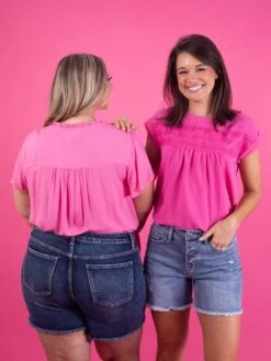 Diva Denim High Rise Expose Button Fray Hem Shorts | S-3XL -Women Clothing Shop 35869fc253179d6eaf25f97924d40e70 1