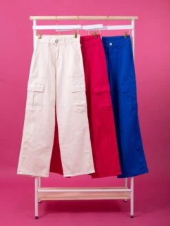 High-Waisted Super Stretch Cargo Pants | XS - XL