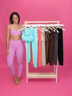 Butter Fabric Sports Bra | S - L Set W/ Sku54357