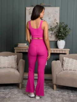 Ribbed Square Neck Padded Sports Bra | S-3X SET W/ Sku47446 -Women Clothing Shop 35b8b75fc54722e7447bf50201f2f123