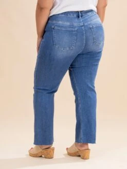 Risen Tummy Control High Rise Crop Straight Leg Jeans | 0-3XL -Women Clothing Shop 35db924bdccbd8c7d52079b13dab95d3