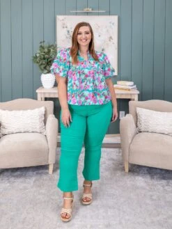 Diva Stretch High Rise 27" Kick Flare | XXS-3X -Women Clothing Shop 3647df54f6ab7f7a7d69852a8acabfde