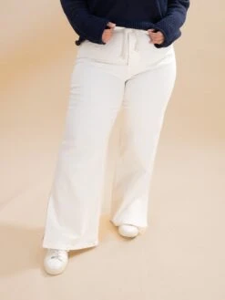 Waist Strap Detail Stretch Side Slit Wide Leg Jeans | S-XL 17 Waist Strap Detail Stretch Side Slit Wide Leg Jeans | S-XL -Women Clothing Shop 3776f0de592054007d772bc88761ac88