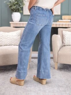 Risen Mid Rise Ankle Wide Flare Jeans | 0-3XL 15 Risen Mid Rise Ankle Wide Flare Jeans | 0-3XL -Women Clothing Shop 37c5840dfea240c5d9fecce395cd38e4