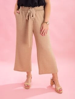 Long Pants W/ Attached Belt By DD Design | S-3XL -Women Clothing Shop 37e7004448c89402547f583a1d4297e3