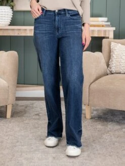 Judy Blue Mid Rise Wide Leg W/ Tint Jean | 0-24 -Women Clothing Shop 37fe90fca8c3902b87d4d3836791af4b