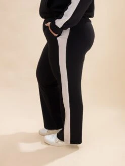 Modal Scuba Pants With Striping Detail | S-L Pair W/ Sku62788 -Women Clothing Shop 38101be76d5b82068742e07d37180f5c