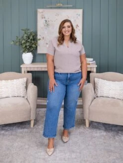 Lovervet High Rise Ankle Slim Wide Jean | 0-15 -Women Clothing Shop 39515dbc8f7497bbc7fc92c21db13e55