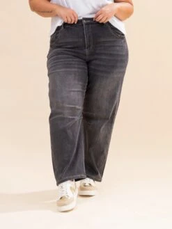 Mica Denim Super High Hidden Button Barrel-leg Jean | 0-15 -Women Clothing Shop 396ec4dd823e276715e1fe9b4a4694a1