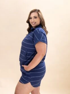 Scuba Stripe Tulip Hem Shorts | S-3XL Pair W/ Sku61502 -Women Clothing Shop 39bda6751db3a7aae2285eaf466ae373