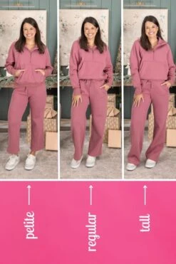 DD Design Luxe Fleece Wide Leg Pants | S - 3XL (28", 30", 34" Inseams) -Women Clothing Shop 39ce115aa24c05a1930d054fec1d7751