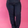 Judy Blue High Waist Front Seam & Dart Detail Wide Leg Jeans | 0 - 24