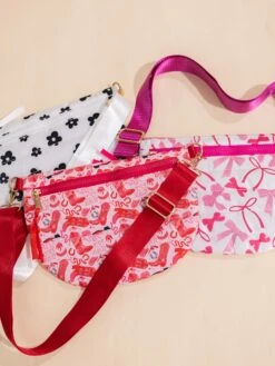 Zenana Printed Jolie Puffer Bag Live