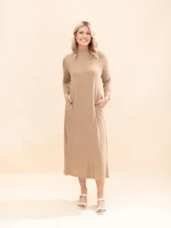 Long Sleeve Midi Dress | S-L Western -Women Clothing Shop 3b465c57c61ff75af8bdee697f578d54