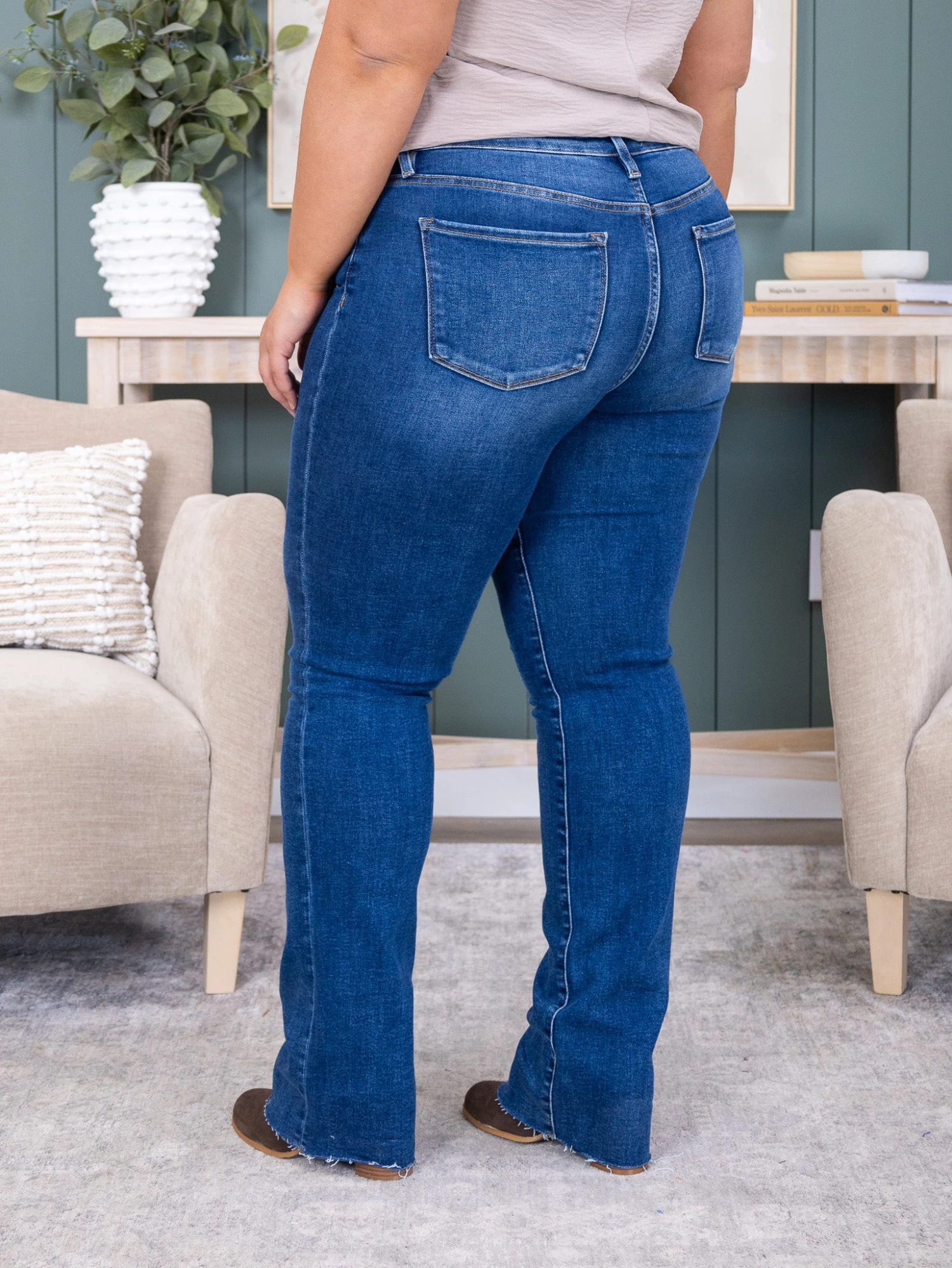 Lovervet High Rise Slim Bootcut Jean | 0-22 8 Lovervet High Rise Slim Bootcut Jean | 0-22 - Image 8
