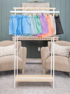 Zenana Washed Gauze Drawstring Shorts W/ Pockets | S-L Pair W/ Sku46289 -Women Clothing Shop 3d4e3b18d0dcf6bfc9ec25100f73a70f