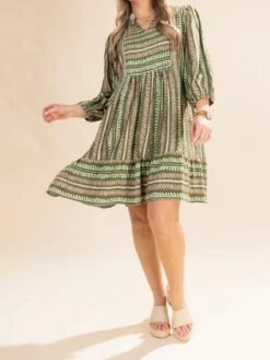 Aztec Print Baby Doll Dress | S-L -Women Clothing Shop 3e4e9f3f7c542e12610767732798655c