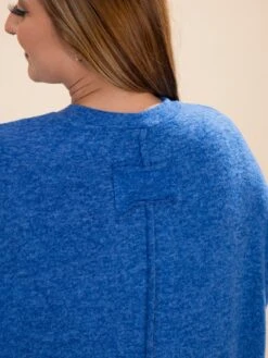 Zenana Luxe Hacci Oversized Exposed Seam Drop Shoulder Sweater | S/M - 3X -Women Clothing Shop 3e5dadaaa88b4efca088552695d177c6