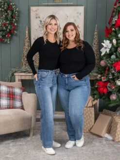 YMI Hailey High Rise Wide Leg Jeans | 0 -24