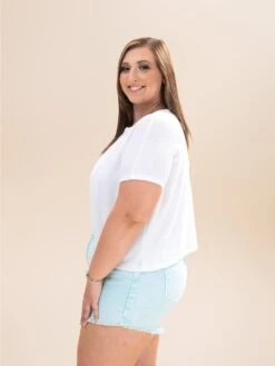 Saige Denim Tummy Control Mineral Wash High Rise Shorts | S-3XL 16 Saige Denim Tummy Control Mineral Wash High Rise Shorts | S-3XL -Women Clothing Shop 40a5ae5070c37831742f8efaf9099ade