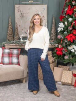 Jodifl Tweed Check Pants W/ Pockets | S-XL -Women Clothing Shop 40ecf38905f39c4eea0cfb186872c306