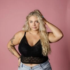 Skye Lace Bralette | S/M - 2X/3X Jady K *Final Sale* -Women Clothing Shop 4147a61874a86d7a186c9297c7647296