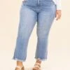 Mica Denim High Rise Crop Flare Jeans | 0-22