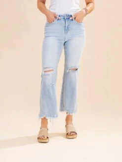 Mica Denim Super High Distressed Jeans | 0-15 -Women Clothing Shop 420a048326a7caa9693193570baaa38f