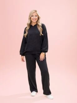 Raised Rib Full Length Pants By DD Design | S-3XL Pair W/ Sku64517 -Women Clothing Shop 423493ad18e49ff2ef5504e0e231f8cf