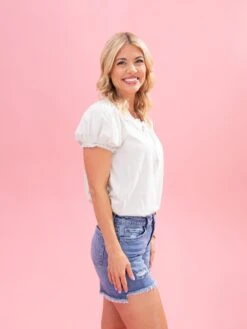 Diva Denim High Rise High Low Fray Hem Short | XS - 3X 39 Diva Denim High Rise High Low Fray Hem Short | XS - 3X -Women Clothing Shop 42c9729ca2522f4eb386e13619ba006b